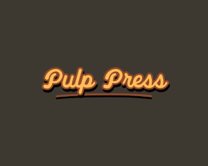 Retro Hipster Script logo design