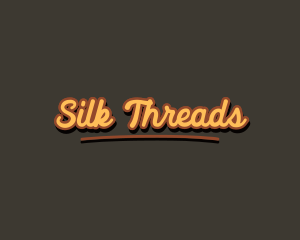 Retro Hipster Script logo design