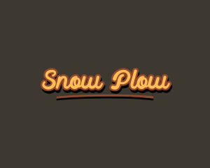 Retro Hipster Script logo design