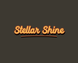 Retro Hipster Script logo design