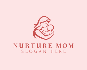 Postnatal - Mother Infant Childcare logo design