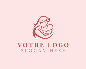 Pediatrician - Mother Infant Childcare logo design