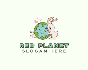 Bunny Eco Planet logo design