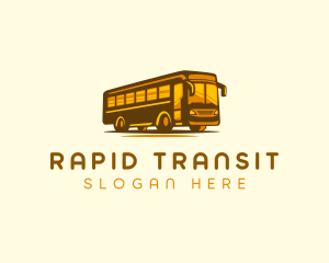 Bus - Tourist Bus Travel logo design