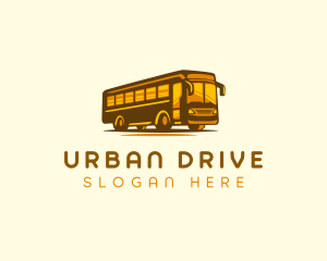 Tourist Bus Travel logo design