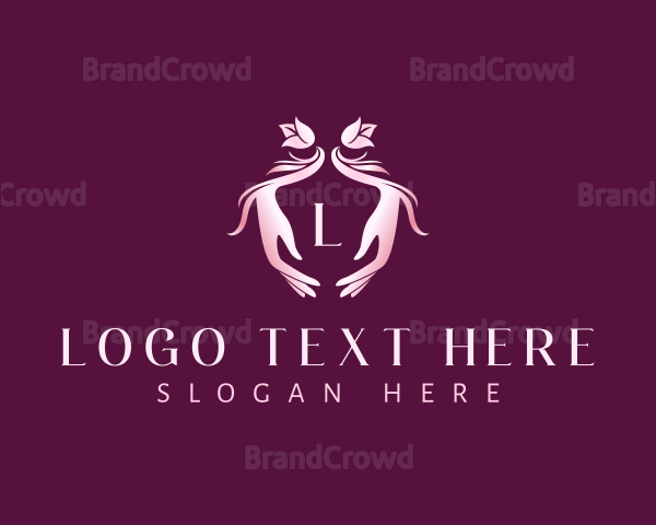 Hand Floral Wellness Logo