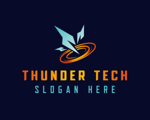 Thunder Lightning Energy logo design