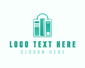 Ecommerce - Book Shopping Bookstore logo design