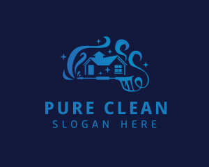 Home Pressure Wash logo design