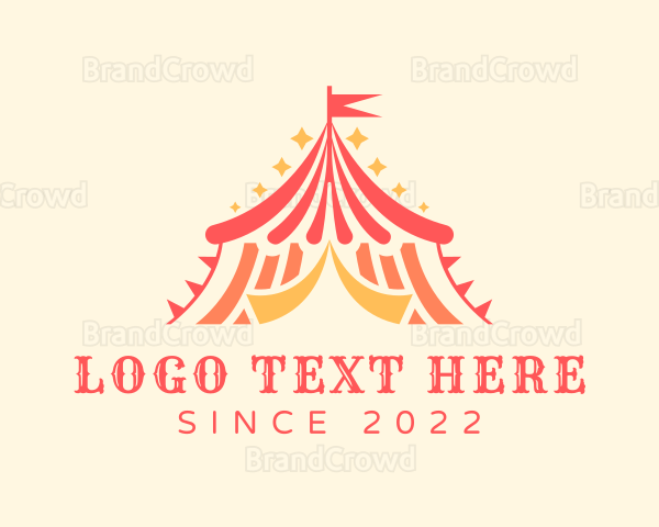 Carnival Tent Circus Logo | BrandCrowd Logo Maker