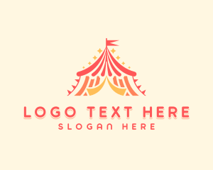 Fair - Carnival Tent Circus logo design