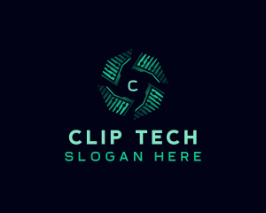 Digital Tech App logo design