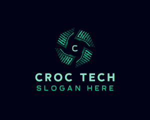 Digital Tech App logo design