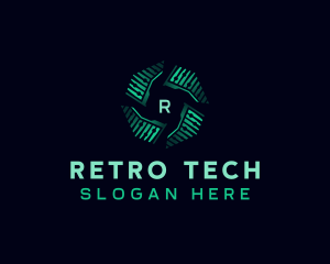 Digital Tech App logo design