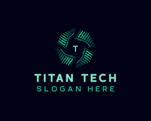 Digital Tech App logo design