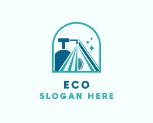 Sanitary - Sanitize Home Cleaning logo design