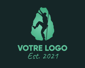 Mountaineer - Green Mountaineer Club logo design