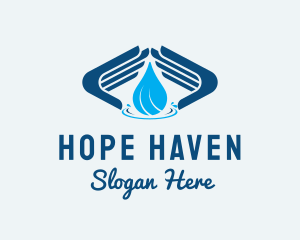 H2o - Cleaning Hand Sanitizer logo design