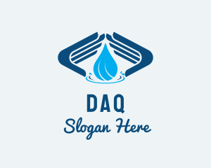 Water - Cleaning Hand Sanitizer logo design