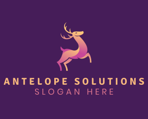 Wildlife Deer Zoo logo design