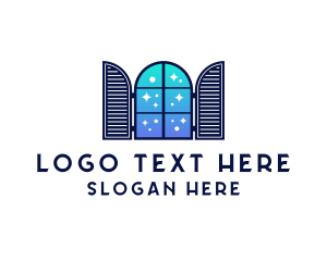 Decor - Sky Window Pane logo design