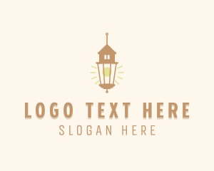 Decorator - Lamp Decoration Furniture logo design