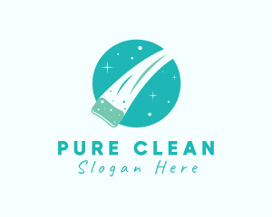 Soap Wash Cleaning logo design