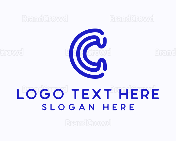 Letter C Media Company Logo