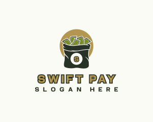 Money Cash Bag logo design