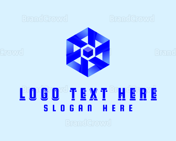 Technology Software Cube Logo