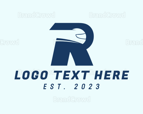 Automotive Racing Letter R Logo