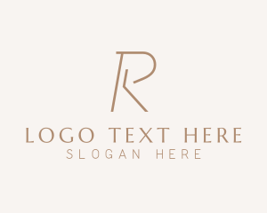 Advisory - Professional Company Letter R logo design