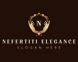 Hand Spa Massage logo design