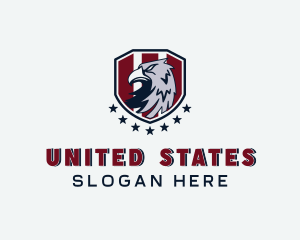 American Eagle Shield logo design