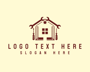 Tools - Home Construction Renovation logo design