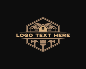 Maintenance - Construction House Tools logo design