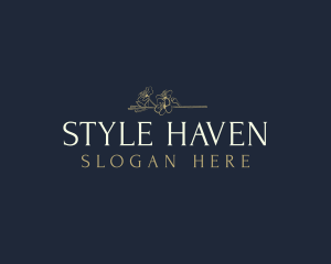 Stylist - Yoga Luxury Florist logo design