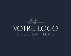 Yoga Center - Yoga Luxury Florist logo design