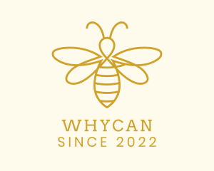 Bees - Honey Bee Insect logo design