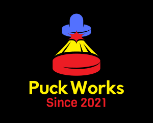 Puck - Arcade Hockey Game logo design