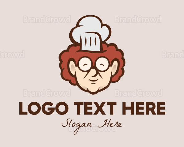 Grandma Chef Cook Logo