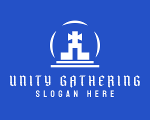 Congregation - Religious Cross Church logo design