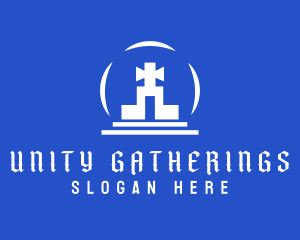 Congregation - Religious Cross Church logo design