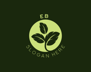 Eco Leaf Sprout Logo