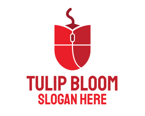 Tulip - Tulip Computer Mouse logo design