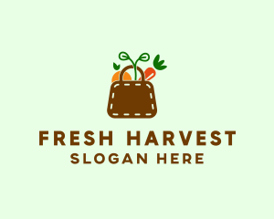 Vegetables - Bag Fruit & Vegetable logo design