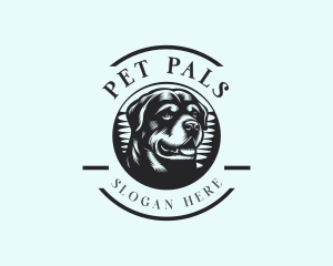 Veterinary Pet Dog logo design