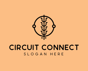 Circuit - Circuit Mystical Spiritual logo design