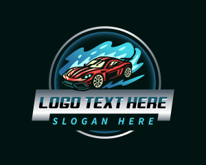 Garage - Car Wash Detailing logo design