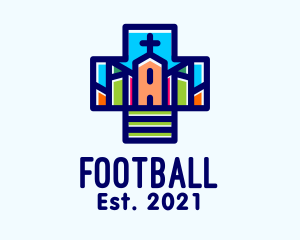 Parish - Multicolor Catholic Church logo design